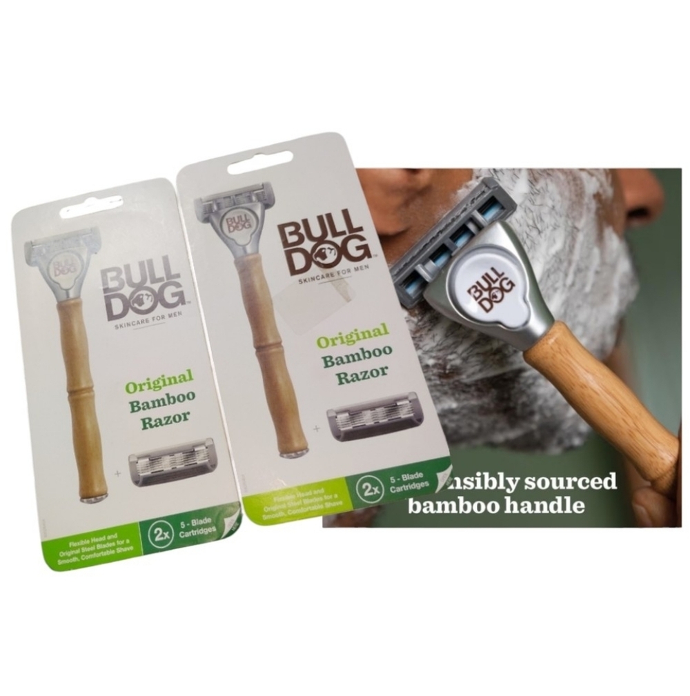 2 Pk Bulldog Skincare for Men Original Razor Kit